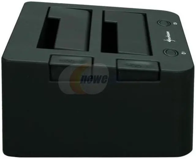 Alt view image 3 of 5 - Sharkoon SATA QuickPort Duo USB3.0 2.5" & 3.5" Black SATA 2 x USB 3.0 Hard Drive Docking