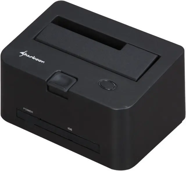 Main image of Sharkoon QuickPort Combo eSATA 2.5" & 3.5" Black SATA USB 2.0 & eSATA Hard Drive Docking