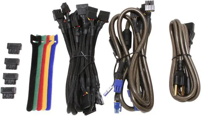 Alt view image 8 of 9 - Athenatech XF Xtreme Force PS-09WXF 900 W ATX12V / EPS12V SLI Ready CrossFire Ready Modular Active PFC Power Supply