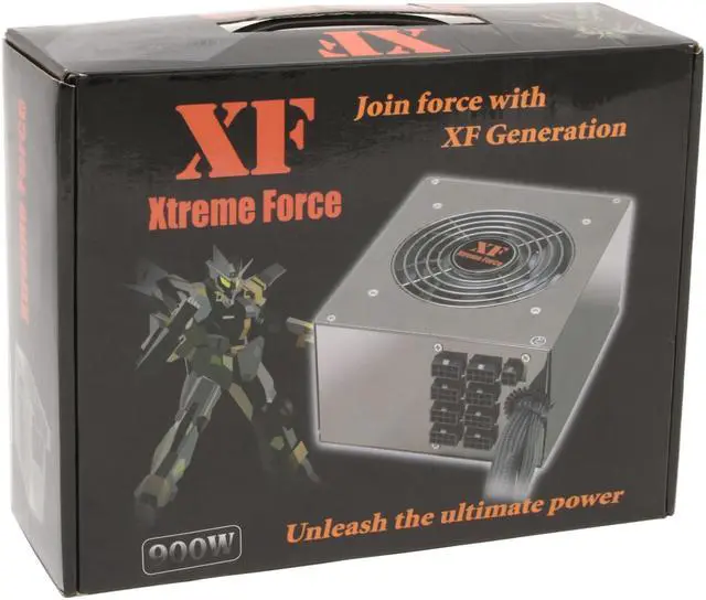 Alt view image 9 of 9 - Athenatech XF Xtreme Force PS-09WXF 900 W ATX12V / EPS12V SLI Ready CrossFire Ready Modular Active PFC Power Supply