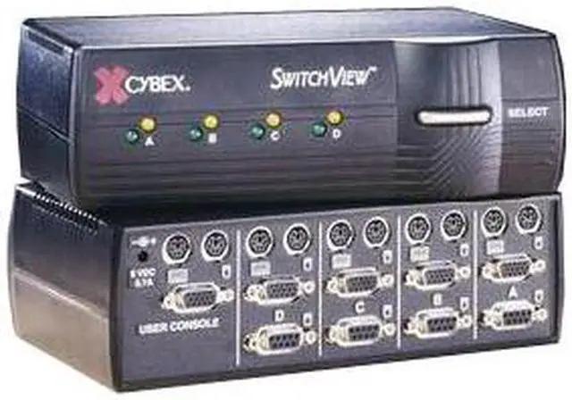 Main image of Avocent 12025 2PORT PS2 SER CYBEX SWITCHVIEW KVM 2-CABLES PC