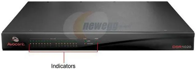 Alt view image 2 of 2 - Avocent DSR1020-001 KVM Switch