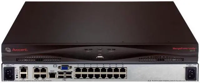 Alt view image 4 of 4 - Avocent MPU2016DAC-001 MergePoint Unity MPU2016DAC Digital KVM Switch