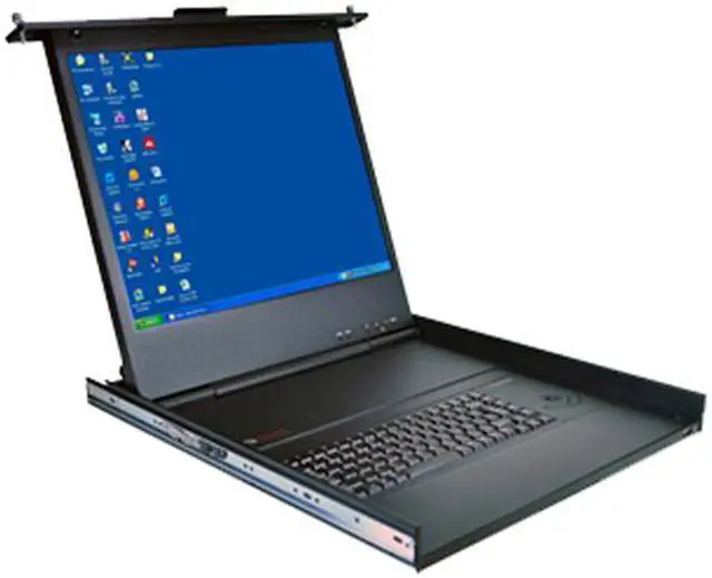 Main image of Avocent ECS19UWRUSB-001 19-inch LCD Console Tray monitor with USB keyboard, trackball & USB pass-through
