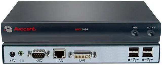 Alt view image 3 of 4 - Avocent HMX1070-001 HMX 1070 User Station