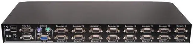 Alt view image 3 of 4 - Avocent 16SV1000-001 SwitchView 1000 16-port KVM Switch