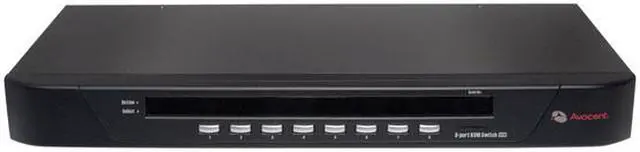 Alt view image 2 of 4 - Avocent 8SV1000-001 SwitchView 1000 8-port KVM Switch