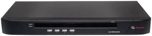 Alt view image 2 of 4 - Avocent 4SV1000-001 SwitchView 1000 4-port KVM Switch