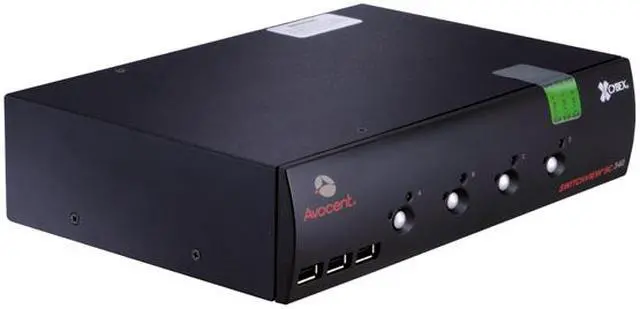 Alt view image 2 of 3 - Avocent SwitchView SC340 - KVM / audio / USB switch - 4 ports - desktop