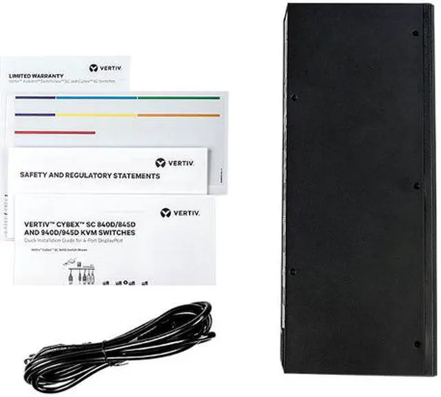 Alt view image 5 of 5 - Vertiv Cybex SC900 Secure Desktop KVM|4 Port Dual-Head|DisplayPort DPP| TAA