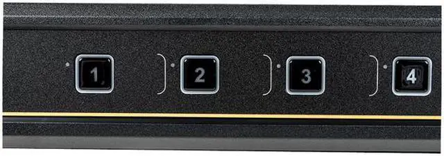 Alt view image 4 of 5 - Vertiv Cybex SC900 Secure Desktop KVM|4 Port Dual-Head|DisplayPort DPP| TAA