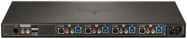 Alt view image 4 of 4 - Vertiv Avocent SwitchView 4 Port Desktop KM Switch