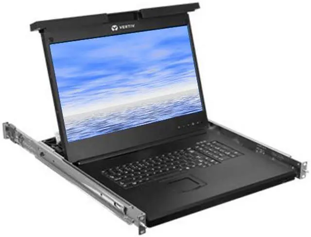 Alt view image 2 of 2 - Vertiv Avocent Local Rack Access | 1U | TAA | Rackmount Console