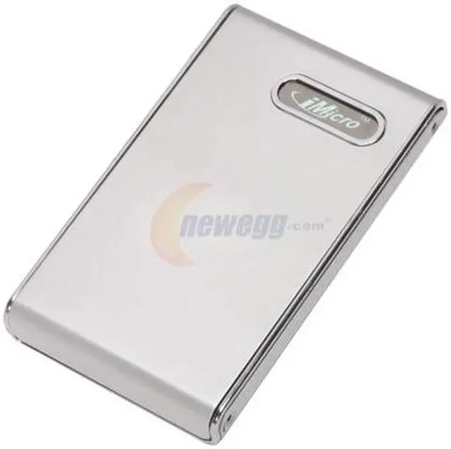 Main image of iMicro IM25EST-SI Aluminum 2.5" Silver SATA USB 2.0 & eSATA External Enclosure