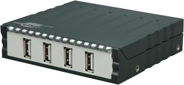Main image of SYBA SD-U2HUB-4 3.5" Front Panel USB2.0 4-port Hub