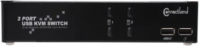 Alt view image 2 of 8 - SYBA CL-KVM-281 2-Port USB KVM Switch