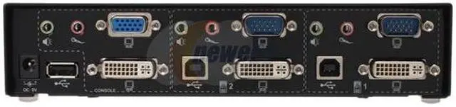 Alt view image 4 of 8 - SYBA CL-KVM-281 2-Port USB KVM Switch