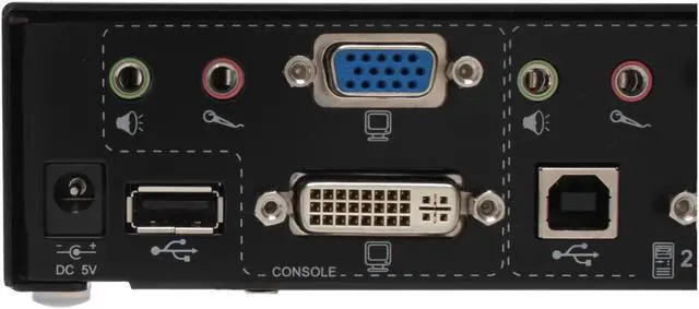 Alt view image 5 of 8 - SYBA CL-KVM-281 2-Port USB KVM Switch