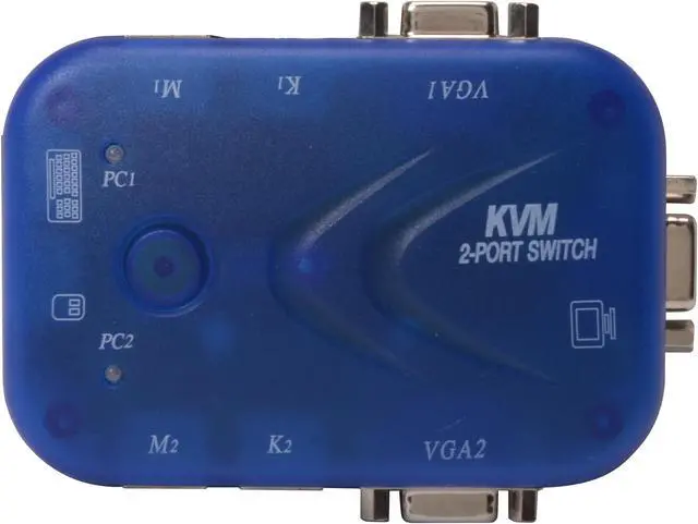 Alt view image 6 of 9 - SYBA SY-KVM-2P 2 Ports KVM switch
