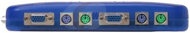 Alt view image 3 of 9 - SYBA SY-KVM-4P 4 Ports PS/2 KVM Switch