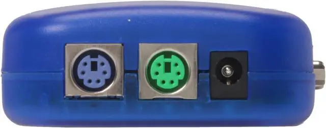 Alt view image 4 of 9 - SYBA SY-KVM-4P 4 Ports PS/2 KVM Switch