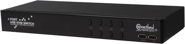 Main image of Connectland CL-KVM20029 4-Port USB KVM Switch