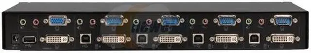 Alt view image 4 of 5 - Connectland CL-KVM20029 4-Port USB KVM Switch