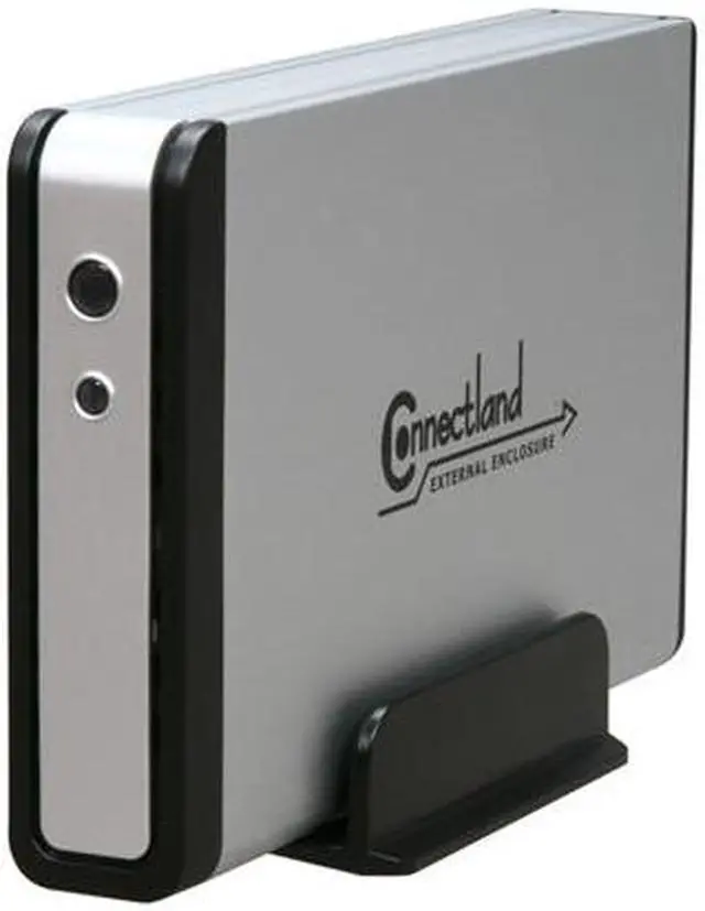 Main image of SYBA CL-ENC35018 3.5" 3.5" SATA HD Connectland USB 3.0 Aluminum Enclosure Free Backup and Turbo USB Software for Windows