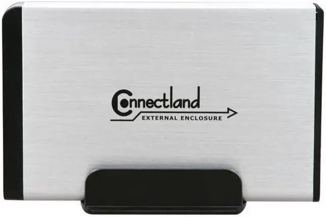Alt view image 3 of 3 - SYBA CL-ENC35018 3.5" 3.5" SATA HD Connectland USB 3.0 Aluminum Enclosure Free Backup and Turbo USB Software for Windows