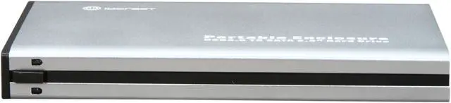 Alt view image 3 of 7 - SYBA SY-ENC25020 Aluminum 2.5" Silver SATA II USB 3.0 External Enclosure