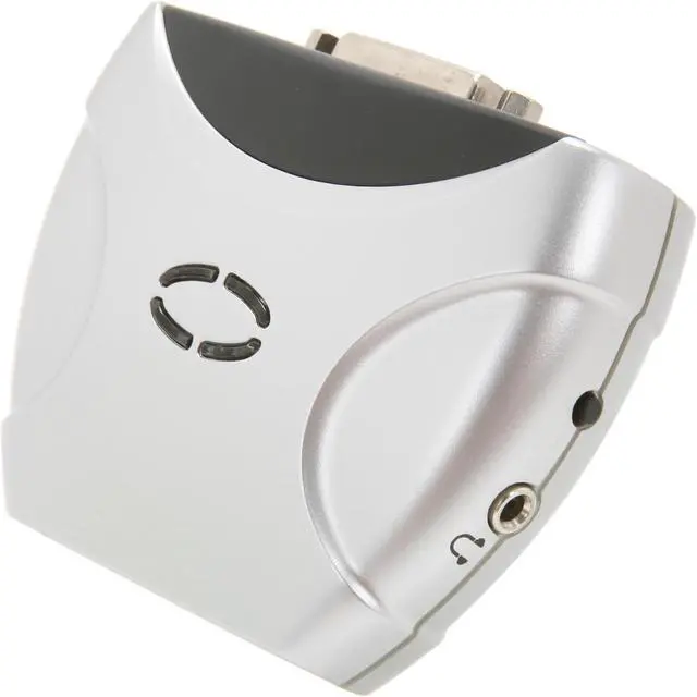 Main image of SYBA SY-KVM20075 2-port KVM Switch (DVI/USB/Audio) Perfect for Windows and Mac Systems