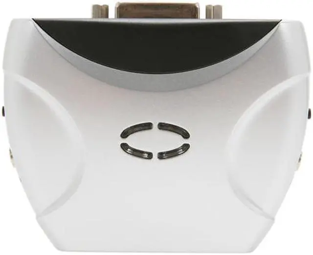 Alt view image 3 of 5 - SYBA SY-KVM20075 2-port KVM Switch (DVI/USB/Audio) Perfect for Windows and Mac Systems