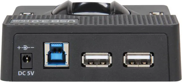 Alt view image 4 of 5 - SYBA SD-HUB20102 USB 3.0/2.0 Combo-port Hub with Fast Charging Port for iPad, iPod, iPhone and Tablet PC