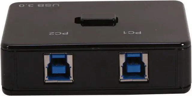 Alt view image 4 of 5 - SYBA SY-SWI20119 USB 3.0 2-Port Peripheral Sharing Switch Works with USB-enabled PCs and Mac Computers