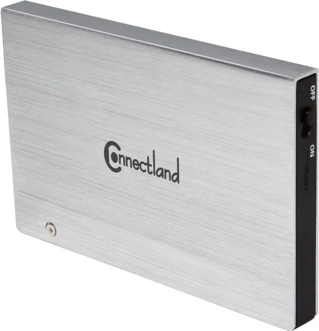 Main image of SYBA CL-ENC25035 Aluminum 2.5" Aluminium Brush Finish SATA III USB 3.0 External Enclosure for Hard Disk and SSD (Tool Less Installation)