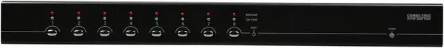 Alt view image 3 of 5 - SYBA SY-KVM50083 8-Port USB PS/2 Combo KVM Switch