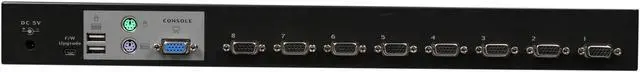 Alt view image 5 of 5 - SYBA SY-KVM50083 8-Port USB PS/2 Combo KVM Switch