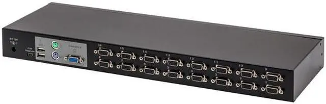 Alt view image 3 of 7 - SYBA SY-KVM50084 16-Port USB PS/2 Combo KVM Switch