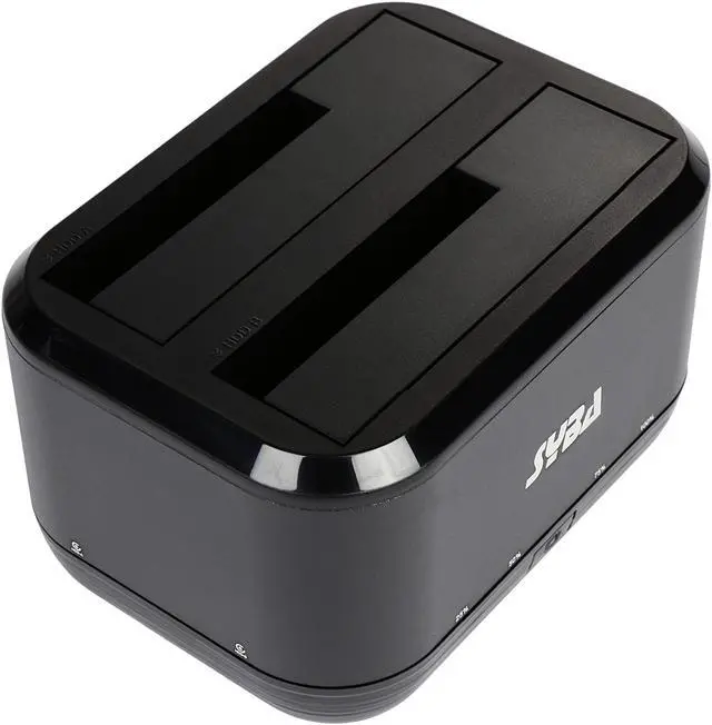 Alt view image 7 of 7 - Syba SY-ENC50091 USB 3.0 Dual Bay SATA HDD Docking Station