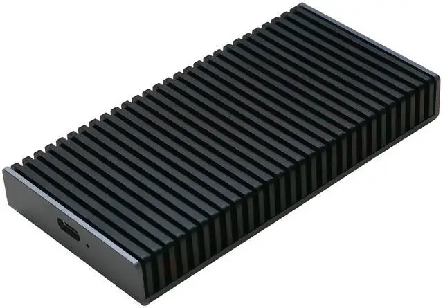 Alt view image 2 of 7 - Portable NVMe USB4.0 (USB-C) SSD Ultra-Fast External SSD Drive Aluminum Enclosure (Enclosure Only)