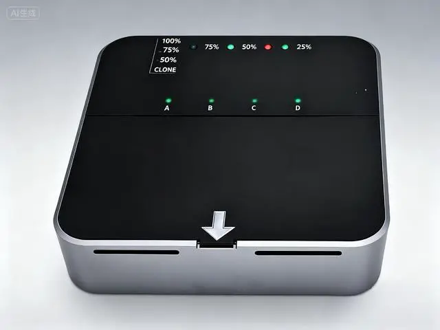 Alt view image 4 of 7 - 4 Bays USB4.0 (USB-C) 40G Portable NVMe (M Key, B+M Key) / PCIe SSD (2280, 2260, 2242, 2230) Ultra Fast External SSD Docking Station Duplicator Cloner (Docking Only)