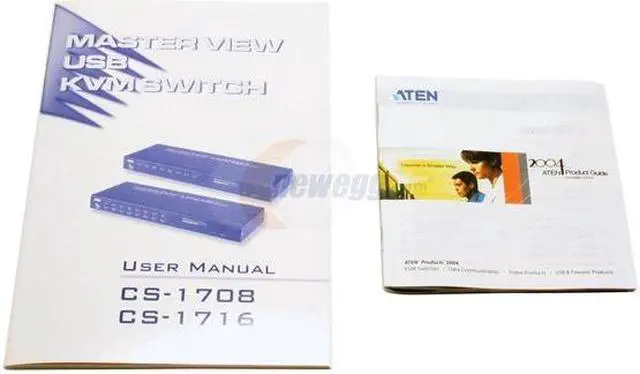 Alt view image 4 of 6 - ATEN CS1708 8 port USB KVM Switch