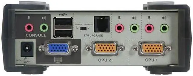 Alt view image 4 of 5 - ATEN CS1732 2-Port USB KVMP Switch with Audio Support