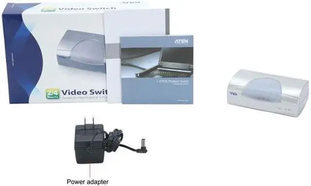 Alt view image 5 of 5 - ATEN VS491 4-Port Video Switch