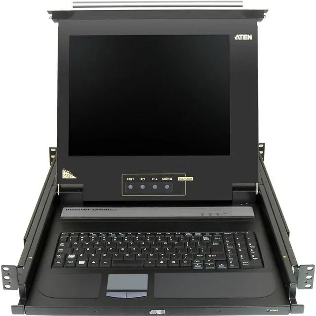 Main image of ATEN CL1000M 17" Single-Rail LCD Integrated Console