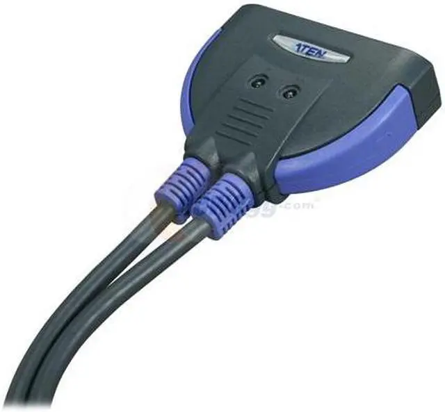 Main image of ATEN CS62 2-port KVM Switch with Built-in Cables