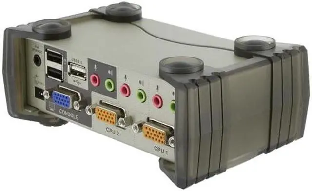 Alt view image 5 of 9 - ATEN CS1732B 2-Port USB KVMP Switch with Audio Support