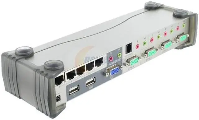 Alt view image 3 of 10 - ATEN CS1774 Masterview 4-Port USB 2.0 KVME Switch