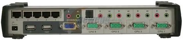 Alt view image 9 of 10 - ATEN CS1774 Masterview 4-Port USB 2.0 KVME Switch