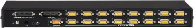 Alt view image 4 of 5 - ATEN CS1716A 16 Port PS/2 + USB KVMP